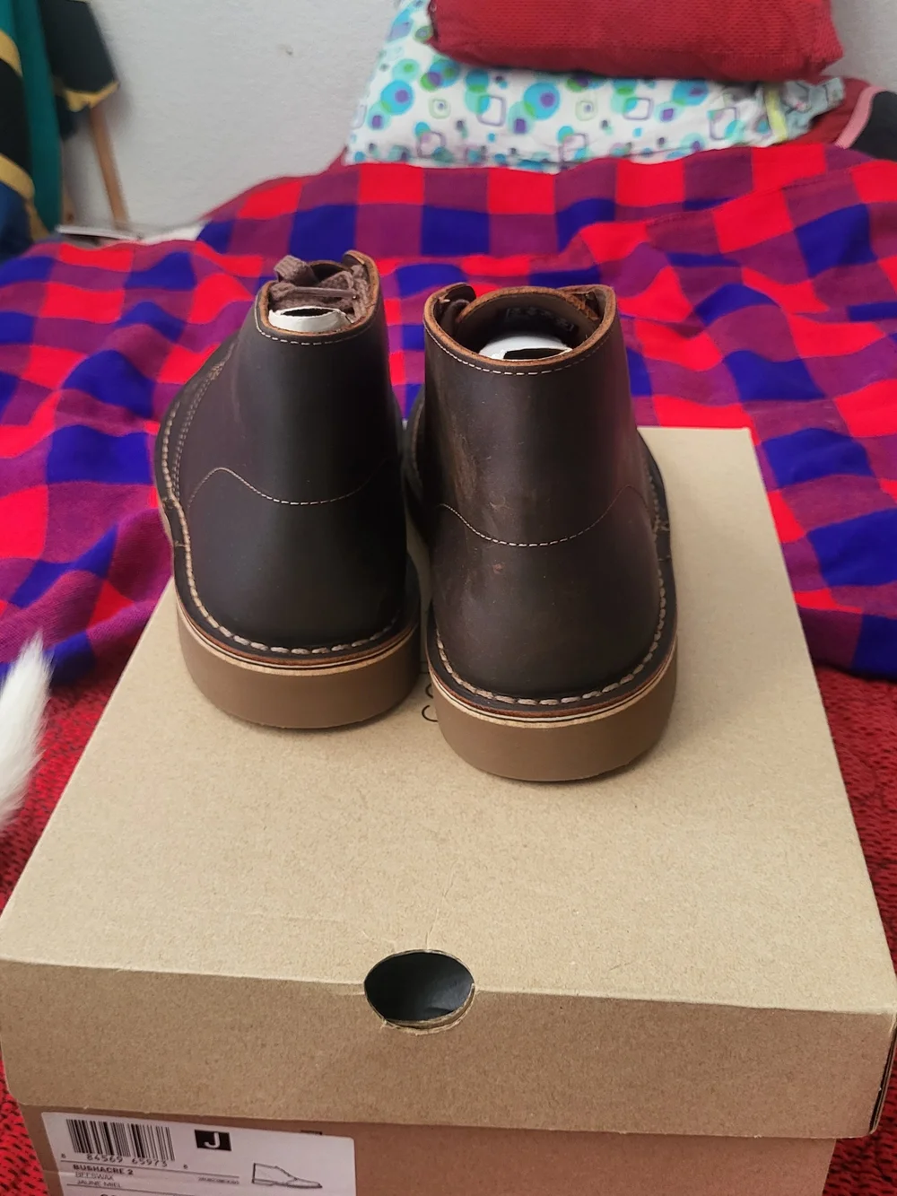 Clarks Men's Brown Leather Chukka Boots